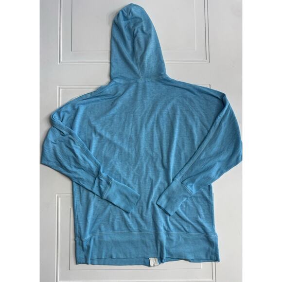 Lane Bryant Active Women’s Size 14/16 Zip Up Hooded Sweatshirt Hoodie Teal Blue - Picture 6 of 8